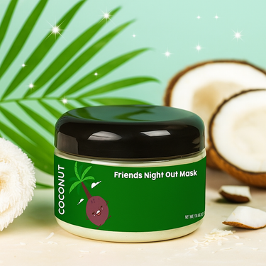 Coconut Splash Clay Mask for Kids – Gentle & Tropical Fun (4oz)
